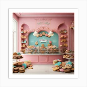 Default Create A Unique Design Cookie Shop 2 Art Print