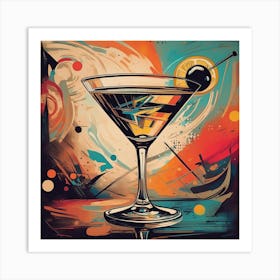 Martini 19 Art Print