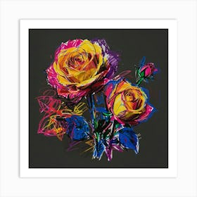 Roses Art Print