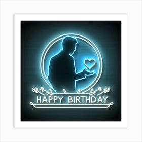 Happy Birthday 8 Art Print