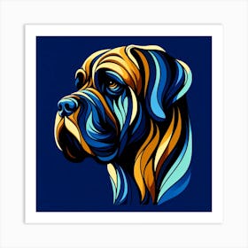 English Mastiff 02 Art Print