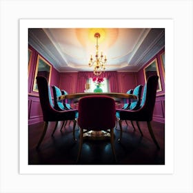 Dining Room beautiful Art Print