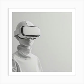 Vr Headset 3 Art Print