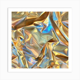 Holographic Foil Background Art Print