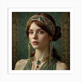 Egyptian Woman 1 Art Print