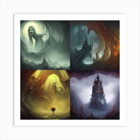 Dark Fantasy Art 1 Art Print