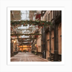 Christmas In London Art Print