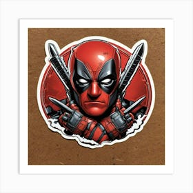 Deadpool 1 Art Print