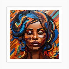 African Woman 6 Art Print