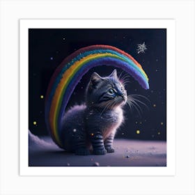 Cat Galaxy (11) Art Print