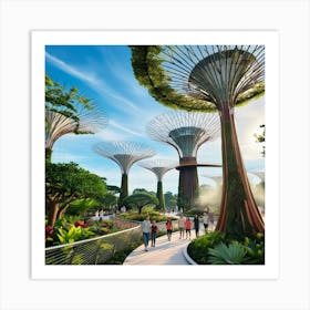 Gardens By The Bay 7 Art Print