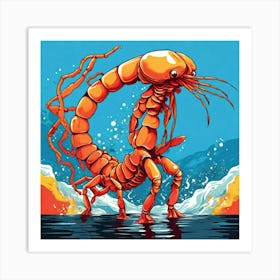 Crayfish Art Print