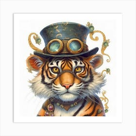 Steampunk Tiger 1 Poster