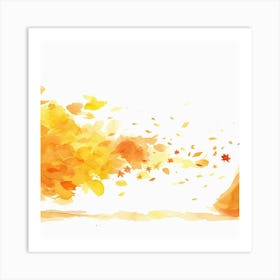 Autumn Leaves 5 Art Print