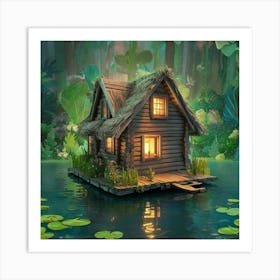 House In The Forest 2 Art Print