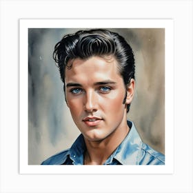 Elvis Presley Art Print