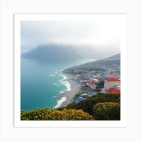 View From A Hilltop Art Print