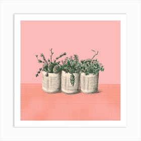 Steel Cans Of Love Art Print