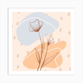 Floral Aesthetic (8) Art Print