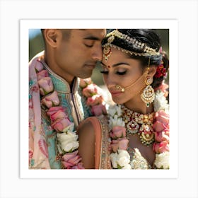 Indian Wedding 1 Art Print