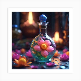 Potion Bottle Art Print