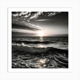 Black And White Photo Art Print