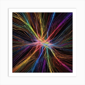 Abstract Fractals 12 Art Print