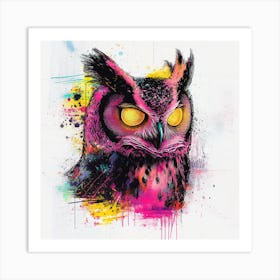 Owl Canvas Print Art Print