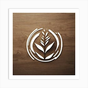 Wheat Logo Art Print