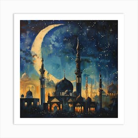 Islamic Painting 2 Art Print