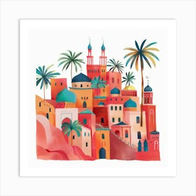 Marrakech Art Print