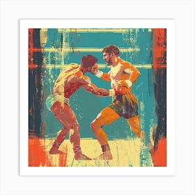 A Greco Roman Wrestling Lofi Illustration 1719334408 4 Art Print