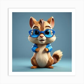 Chipmunk 4 Art Print