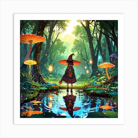 Fairy Forest 8 Art Print