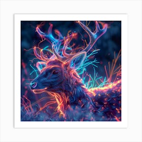 Deer Art Art Print