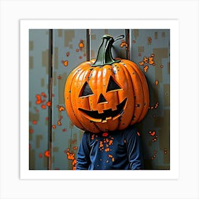 Halloween Pumpkin Art Print