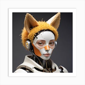 Fox Ears Art Print