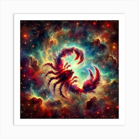 Scorpio Nebula #1 Art Print