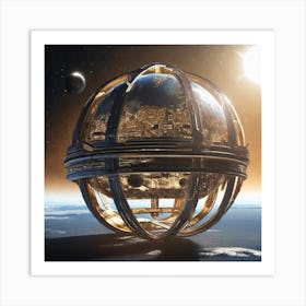 Spaceship 87 Art Print