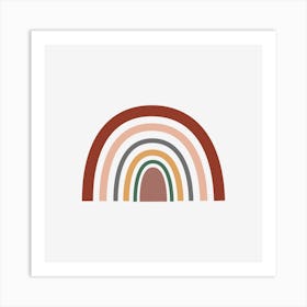 Boho Rainbow 1 Art Print