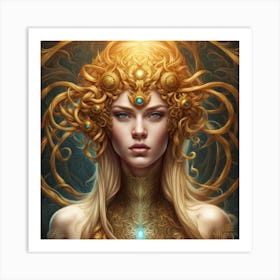 Eloquence God Art Print