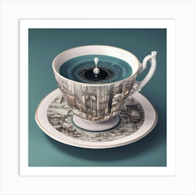 Tea Art 81 Art Print