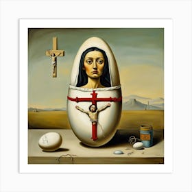 Egg Of Jesus Art Print