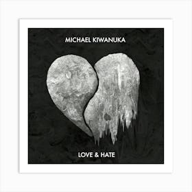 Michael Kiwanuka Love And Hate Art Print