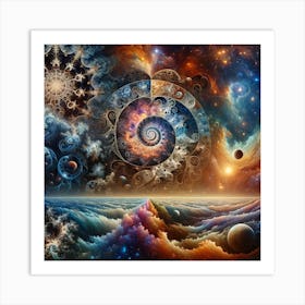 Golden ratio Art Print