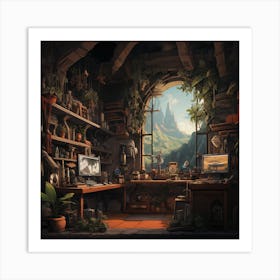 Room In The Jungle Art Print