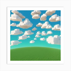 Clouds In The Sky 1 Art Print