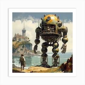 Giant Robot 1 Art Print