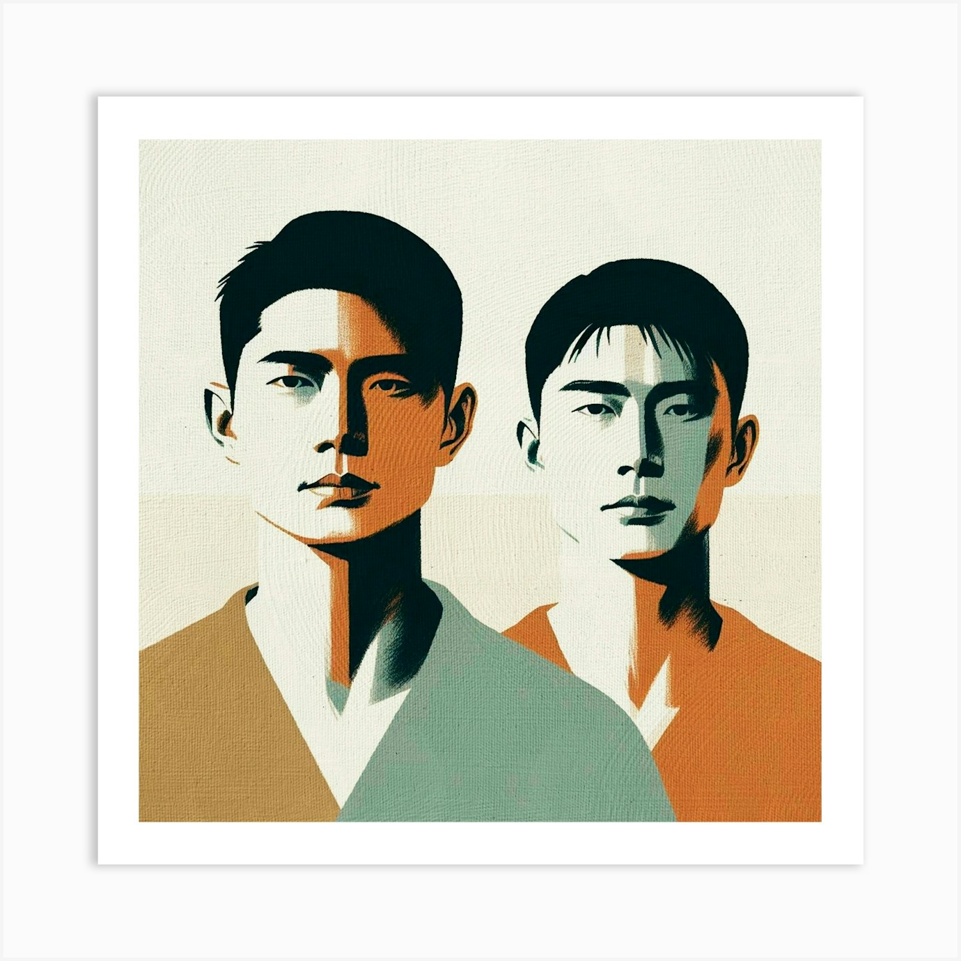 Doubles 05 Art Print by Fernando Vieira