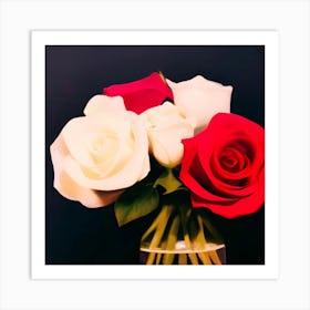 Roses of Charmaine Art Print